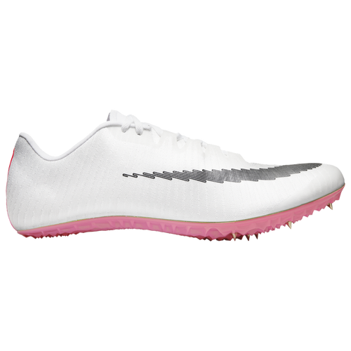 Nike Zoom JA Fly 3 - Men's Sprint Spikes - White / Black - DM2338-100