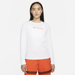 Women's - Nike Verb Long Sleeve T-Shirt - White