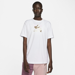 Women's - Nike BF LX T-Shirt - White/White