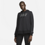 Nike Dri-FIT Metallic HBR Fleece Hoodie - Women's Black