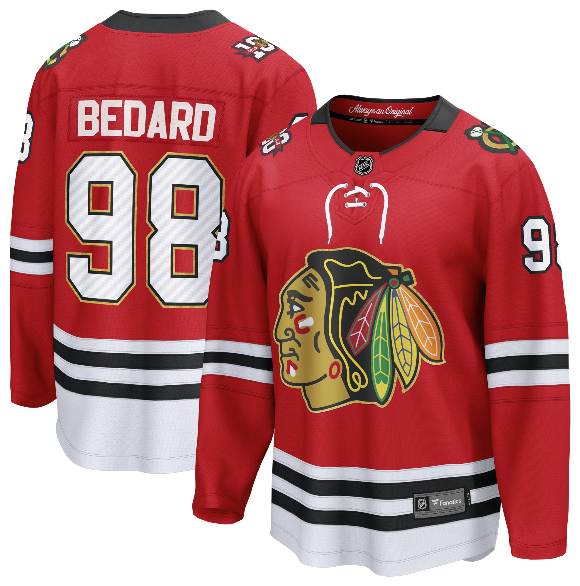 Fanatics NHL Chicago Blackhawks Jersey - Men's