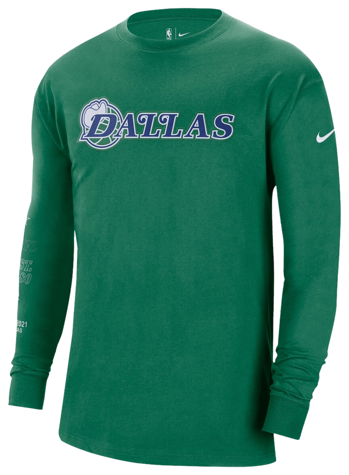 Nike Mavericks CE Courtside Moments LS T-Shirt Men's