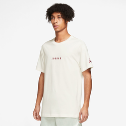 Men's - Jordan Embroidered Air Crew - Sail/Red