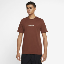 Men's - Jordan Embossed Air Crew - Mars Stone/Sail
