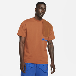 Men's - Jordan 23 Engineered Zip Top - Brown/Blue