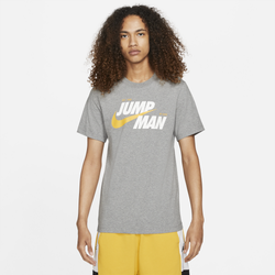 Men's - Jordan Jumpman Graphic Short Sleeve T-Shirt - Carbon Heather