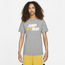 Jordan Jumpman Graphic Short Sleeve T-Shirt - Men's Carbon Heather
