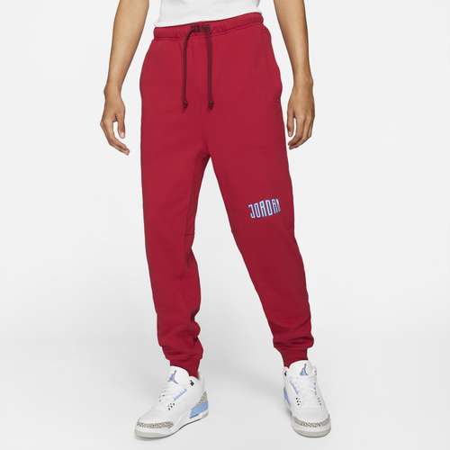 Jordan Mens Sport Dna Fleece Pants In Red/black