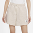 Jordan Essential Fleece Shorts - Women's Coconut Milk/Heather