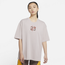 Jordan Essential Graphic T-Shirt - Women's Beige/Beige