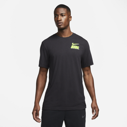 Men's - Nike Baseball Raritan T-Shirt - Black/Volt