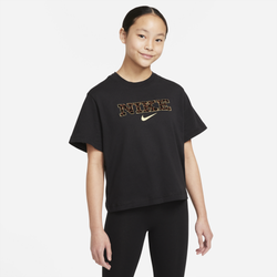 Girls' Grade School - Nike Boxy T-Shirt - Black/Black