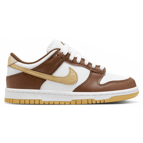 BOYS - Nike Dunk Low CN - White/Metallic Gold