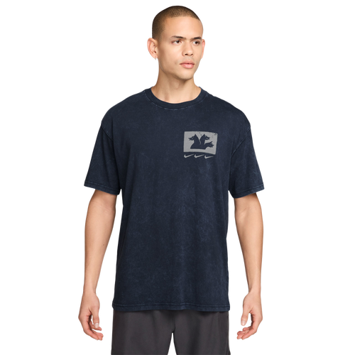  - Nike NSW LSE Triple Threat T-Shirt - Navy/Gray