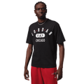 Jordan Chicago City Short Sleeve Crew - Jordan Black/White