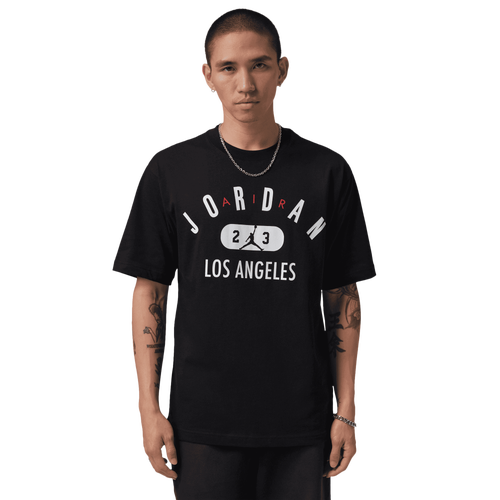  - Jordan Los Angeles City Short Sleeve Crew - Black/White