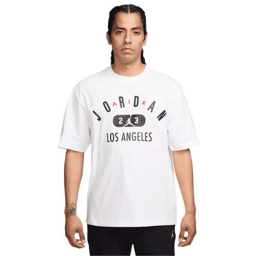  - Jordan Los Angeles City Short Sleeve Crew - White/Black