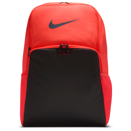 Nike Brasilia XL 9.5 Backpack - Nike Hot Lava/Black Diffused Blue