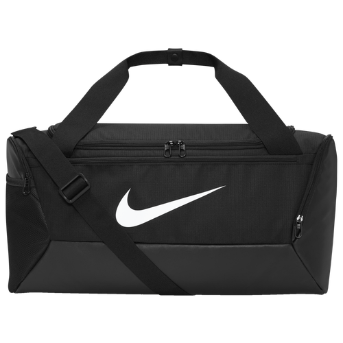 Nike Brasilia Small 9.5 Duffle Bag In Black/black/white