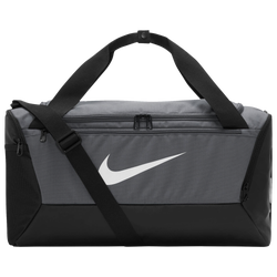 Adult - Nike Brasilia Small 9.5 Duffel Bag - Iron Grey/Black/White