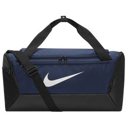 Adult - Nike Brasilia Small 9.5 Duffel Bag - Midnight Navy/Black/White