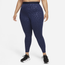 Nike Pro Plus Dri-FIT All Over Print 7/8 Tights - Women's Navy