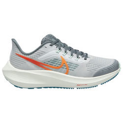 Boys' Grade School - Nike Pegasus 39 - Platinum/Total Orange/White