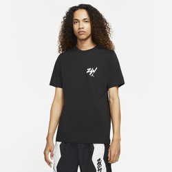 Men's - Jordan Zion Short Sleeved T-Shirt - Black/White