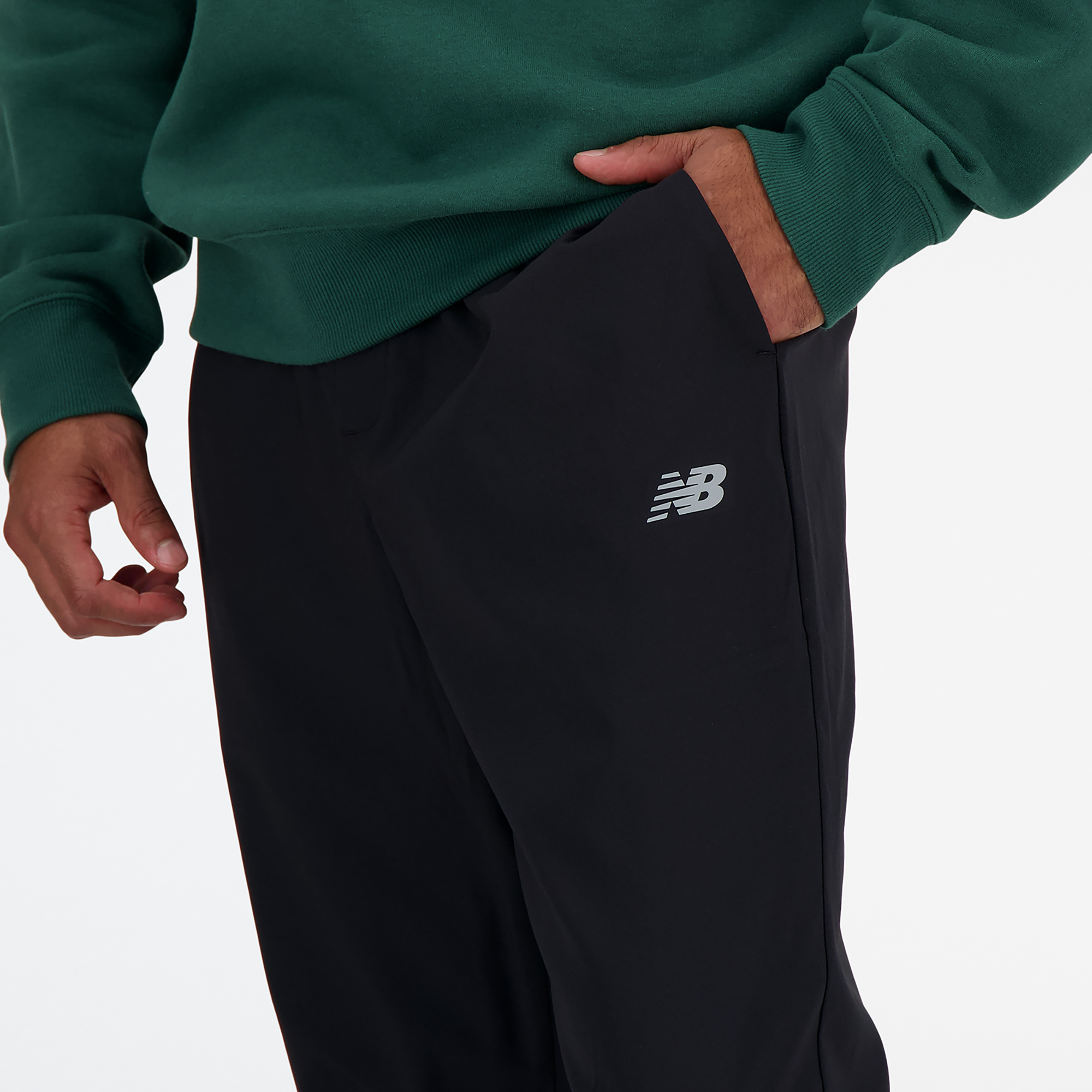 New Balance AC Stretch Woven Tapered Pants