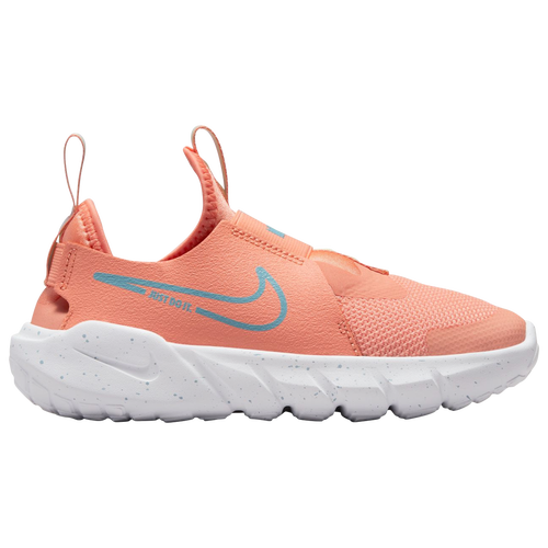 Nike Kids' Girls  Flex Runner 2 Sidewalk In Crimson Bliss/worn Blue/univ Gold