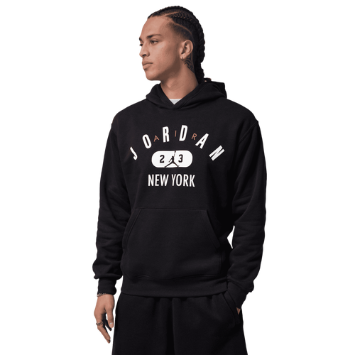  - Jordan New York City Fleece Pullover - Black/White