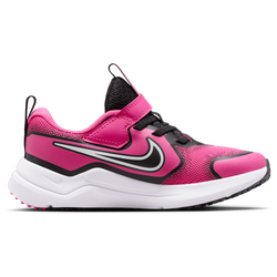 Girls' Preschool - Nike Cosmic Runner - Laser Fuchsia/Black/White