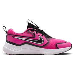 Girls' Grade School - Nike Cosmic Runner - White/Laser Fuchsia/Black
