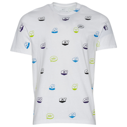 Men's - Nike Airmoji T-Shirt - White/Blue