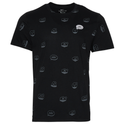 Men's - Nike Airmoji T-Shirt - Black/Gray