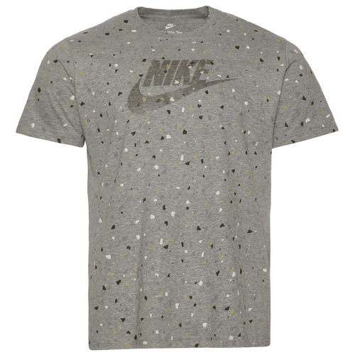 

Nike Mens Nike Zoom Speck Printed T-Shirt - Mens Grey/Grey Size S