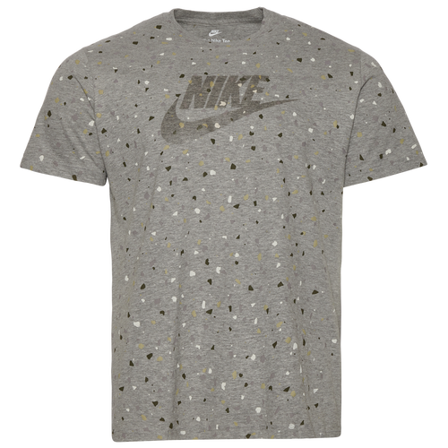 

Nike Mens Nike Zoom Speck Printed T-Shirt - Mens Grey/Grey Size XL