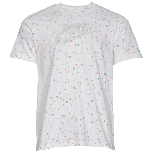 

Nike Mens Nike Zoom Speck Printed T-Shirt - Mens Grey/White Size L