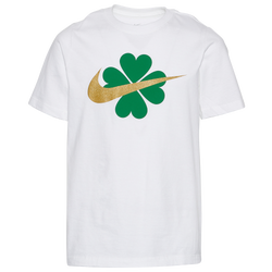 Boys' Grade School - Nike St Paddy T-Shirt - White/Green