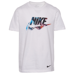 Boys' Grade School - Nike HBR Water T-Shirt - White/Multicolor