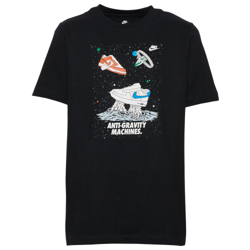 

Boys Nike Nike Anti Gravity T-Shirt - Boys' Grade School Black/Black Size S