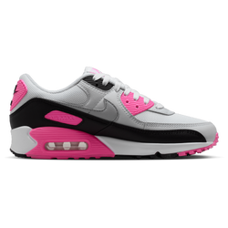 Women's - Nike Air Max 90 - White/Wolf Grey/Pink Glow