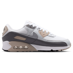 Women's - Nike Air Max 90 - Grey/White/Grey
