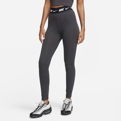 

Nike Womens Nike Club High Waist Leggings - Womens Black/Anthracite Size S