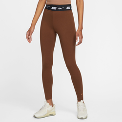 Women's - Nike Club High Waist Leggings - Cacao