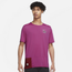 Nike Dri-Fit Windrunner Rise 365 GX Short Sleeve - Men's Active Pink/Mystic Hibiscus