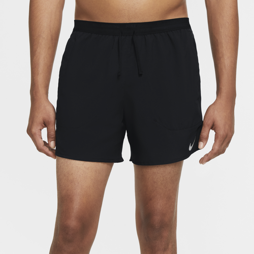 MENS - Nike Dri-FIT Stride 5" BF Shorts - Black/Reflective Silver