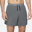 Nike Dri-FIT Stride 5" BF Shorts - Men's Smoke Gray/Black/Reflective Silver