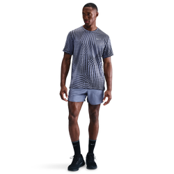 Men's - Nike Dri-FIT Stride 5" BF Shorts - World Indigo/Black/Reflective Silver