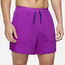 Nike Dri-FIT Stride 5" BF Shorts - Men's Vivid Purple/Deep Royal Blue/Reflective Silver